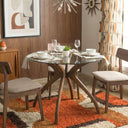 Solid Wood Round Dining Curvella Table Base 4-Legs