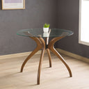 Solid Wood Round Dining Curvella Table Base 4-Legs