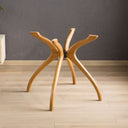 Solid Wood Round Dining Curvella Table Base 4-Legs