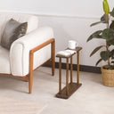 Wooden Rectangle End Table