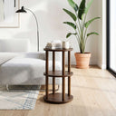 3-Tier Round Side Table