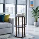 3-Tier Round Side Table