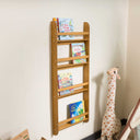 Wall-Mounted Montessori Bookshelf