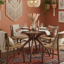 Solid Wood Round Dining Curvella Table Base 4-Legs