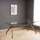 Solid Wood Rectangle Dining Curvella Table Base 4-Legs