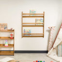 Wall-Mounted Montessori Bookshelf
