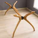 Solid Wood Rectangle Dining Curvella Table Base 4-Legs